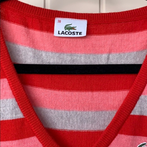 Lacoste Striped Sweater - Picture 2 of 4